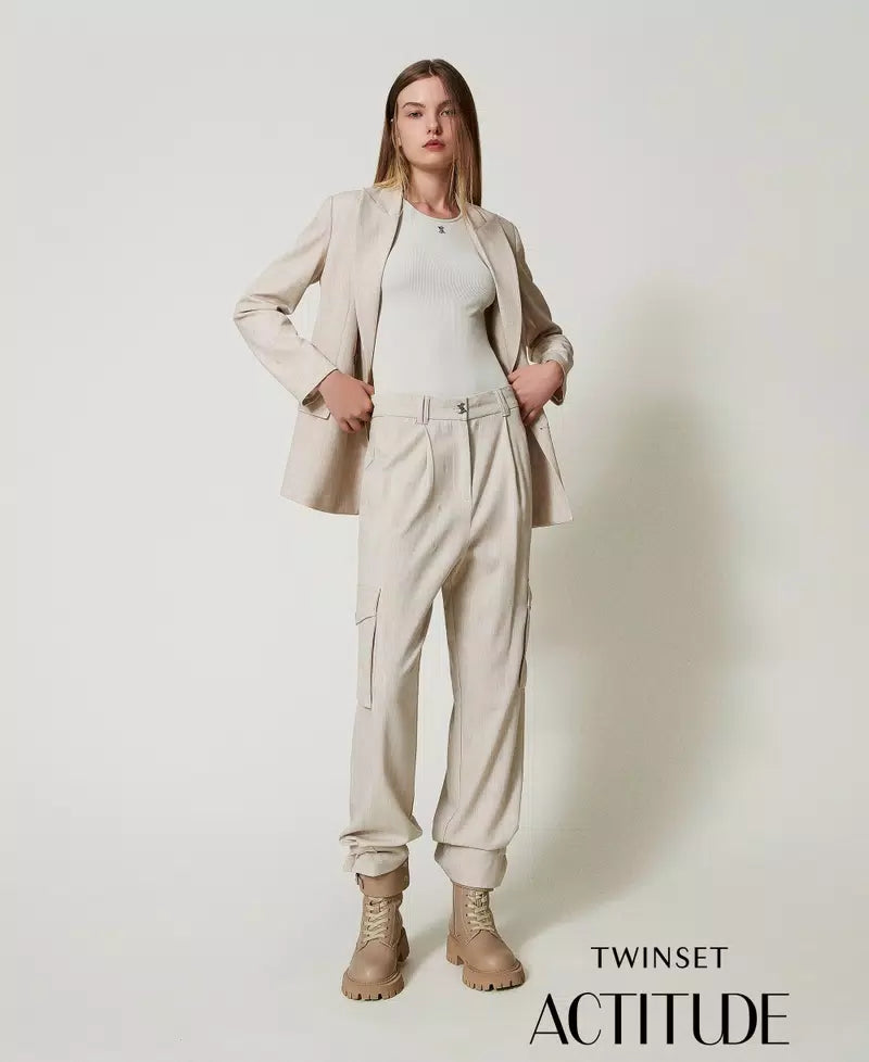 Pantalone cargo trousers