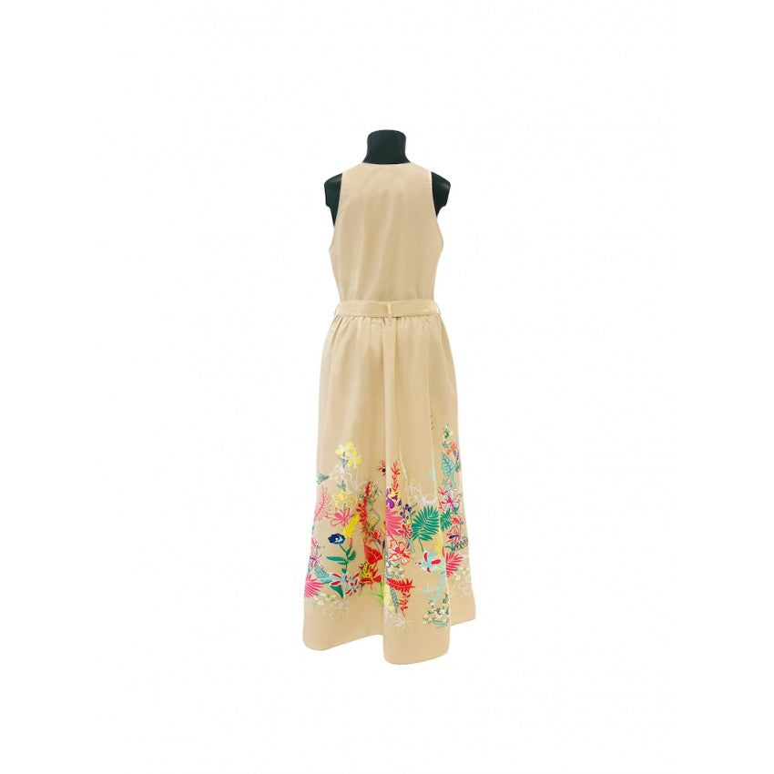 Exclusive Chic Knitting Printed Long Dress